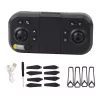 LEAN TOYS Drone LU50 Air Dviejų Kamerų HD MV Vaizdo Įrašas LED Šviesos Programėlė