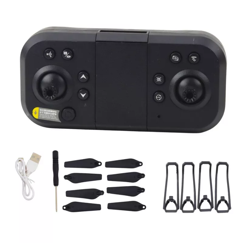 LEAN TOYS Drone LU50 Air Dviejų Kamerų HD MV Vaizdo Įrašas LED Šviesos Programėlė