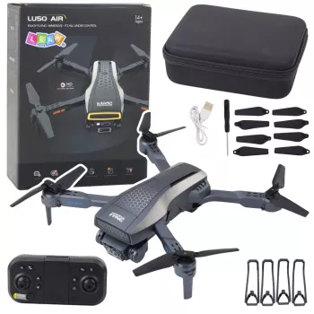 LEAN TOYS Drone LU50 Air Dviejų Kamerų HD MV Vaizdo Įrašas LED Šviesos Programėlė