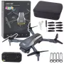 LEAN TOYS Drone LU50 Air Dviejų Kamerų HD MV Vaizdo Įrašas LED Šviesos Programėlė