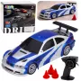 LEAN TOYS E46 nuotoliniu valdymu dreifuojantis sportinis automobilis RC kūgiai 15 km/h 1:43