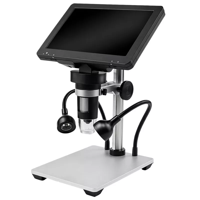 LEAN TOYS Educational Digital Microscope Remote Control Wired 1200X LCD 7 INCH HD Camera