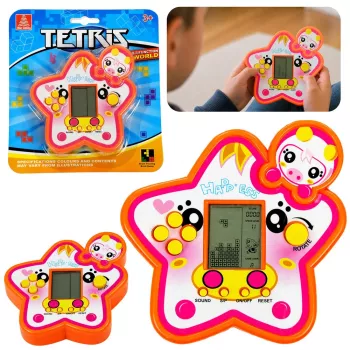 LEAN TOYS Electronic Game Tetris Star Red
