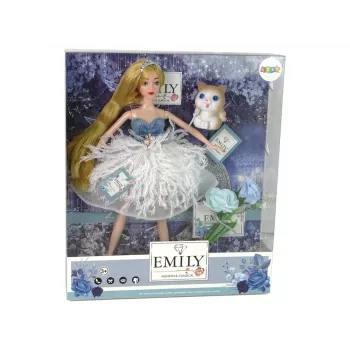 LEAN TOYS Emily the Flower Cat Baby Doll