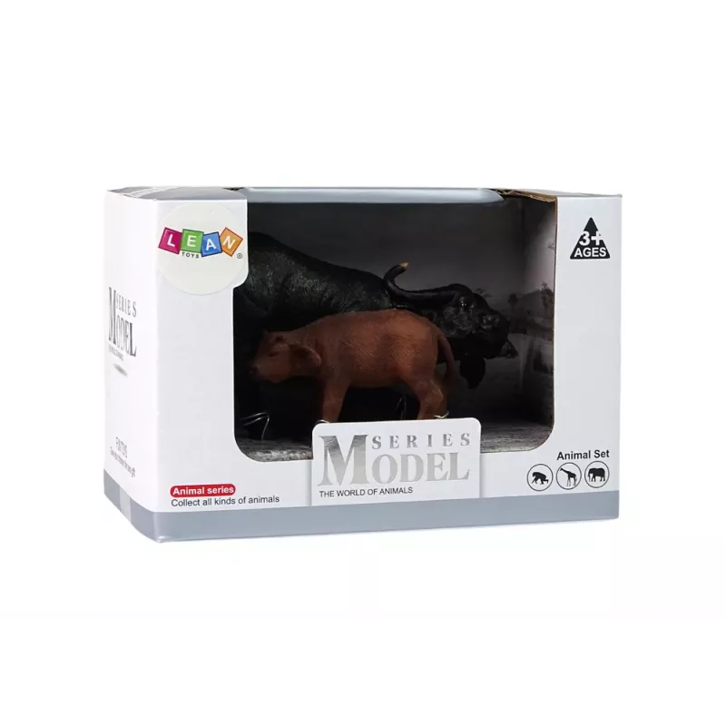 LEAN TOYS Figurine Buffalo Calf African Zoo Animals