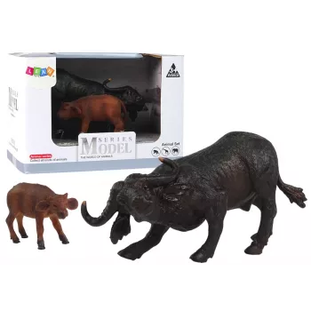 LEAN TOYS Figurine Buffalo Calf African Zoo Animals
