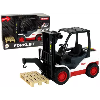 LEAN TOYS Šakinis Krautuvas su Judančiu Šakėmis