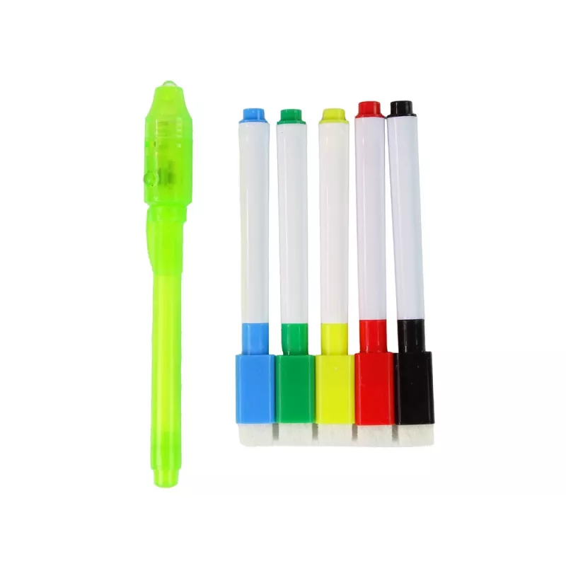 LEAN TOYS Glowing Paint 2in1 Magnetinė Piešimo Lenta