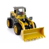 LEAN TOYS Didysis ekskavatorius R/C krautuvas nuotoliniu valdymu, 360 laipsnių sukimasis, LED šviesos