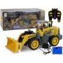 LEAN TOYS Didysis ekskavatorius R/C krautuvas nuotoliniu valdymu, 360 laipsnių sukimasis, LED šviesos