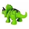 LEAN TOYS Interaktyvus Dinozauras Triceratops Steam Water Sound Green