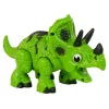 LEAN TOYS Interaktyvus Dinozauras Triceratops Steam Water Sound Green