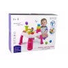 LEAN TOYS Interaktyvus lavinamasis stalas su kamuoliukų rūšiuokle ir čiuožykla Mėlynas
