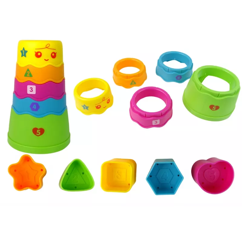LEAN TOYS Interaktyvus lavinamasis stalas su kamuoliukų rūšiuokle ir čiuožykla Mėlynas