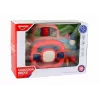 LEAN TOYS Interaktyvus rožinis vairo simulatorius su garsais ir šviesomis