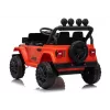 Lean Toys Jeep Rubicon DK-JWR558 24V oranžinė vaikiška elektrinė mašina
