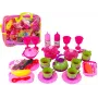 LEAN TOYS Virtuvės rinkinys 31 elementas, maišelis, indai, lėkštės, vaikams