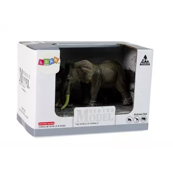 LEAN TOYS Didelė dramblio kolekcinė figūrėlė Pasaulio gyvūnai