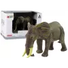 LEAN TOYS Didelė dramblio kolekcinė figūrėlė Pasaulio gyvūnai