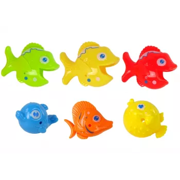 LEAN TOYS Didysis žvejybos rinkinys su meškere „Let's Go Fishing!“ – 11 elementų