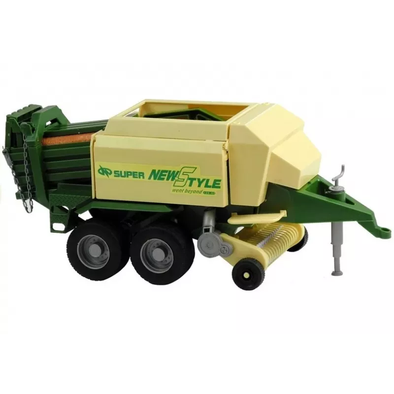 LEAN TOYS Didelis traktorius su priekaba Žemės ūkio mašina 65 cm