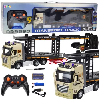 LEAN TOYS Lora Truck RC vilkikas 1:24 2.4GHz su šviesomis ir garsais