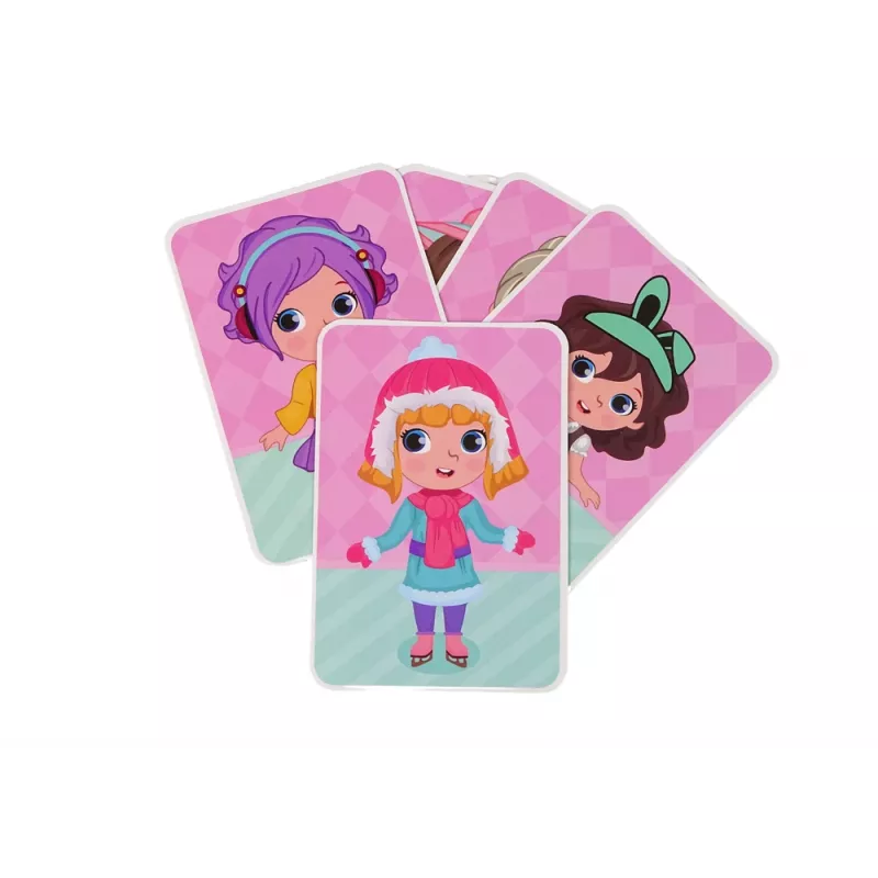 LEAN TOYS Magnetinė dėlionė su kostiumais