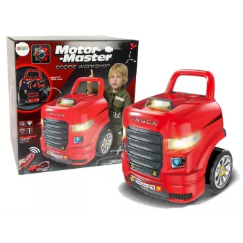 LEAN TOYS Mechanic Kit, Truck For Disassembly, Workshop Tools