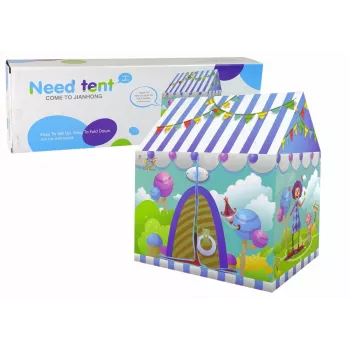 LEAN TOYS Merry Circus Tent For Kids Garden