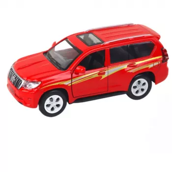 LEAN TOYS Metal Car 12 cm Sound Effects Light Various Colors