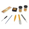 LEAN TOYS Mikroskopas „Mokslininkui“ Edukacinis Rinkinys Geltonas 100x 400x 1200x