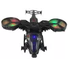 LEAN TOYS Military Helicopter Huge Wings Lights Sound Rotates