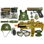 LEAN TOYS Military Toy Set Soft Bullet Pistols MP7