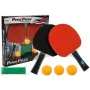 LEAN TOYS Stalo teniso rinkinys su raketėmis ir tinkleliu