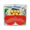 LEAN TOYS Ping Pong rinkinys, stalo teniso raketės, 5 kamuoliukai ir tinklas