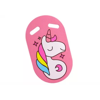 LEAN TOYS Pink Unicorn Foam Swimming Board