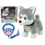LEAN TOYS Plush Dog Interactive Educational Leash Songs Walks