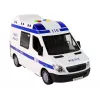 LEAN TOYS Policijos automobilis su frikcine pavara, garsu ir šviesomis