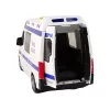 LEAN TOYS Policijos automobilis su frikcine pavara, garsu ir šviesomis