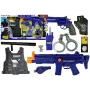 LEAN TOYS Policijos žaidimų rinkinys su barškučiu