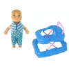 LEAN TOYS Pregnant Baby Doll Long Hair Accessories