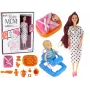 LEAN TOYS Pregnant Baby Doll Long Hair Accessories