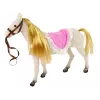 LEAN TOYS Princess Doll with White Pony Figures Accessories