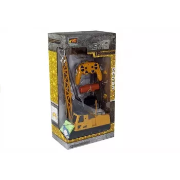 LEAN TOYS R/C Kranas su Judama Strėle ir Šviesomis