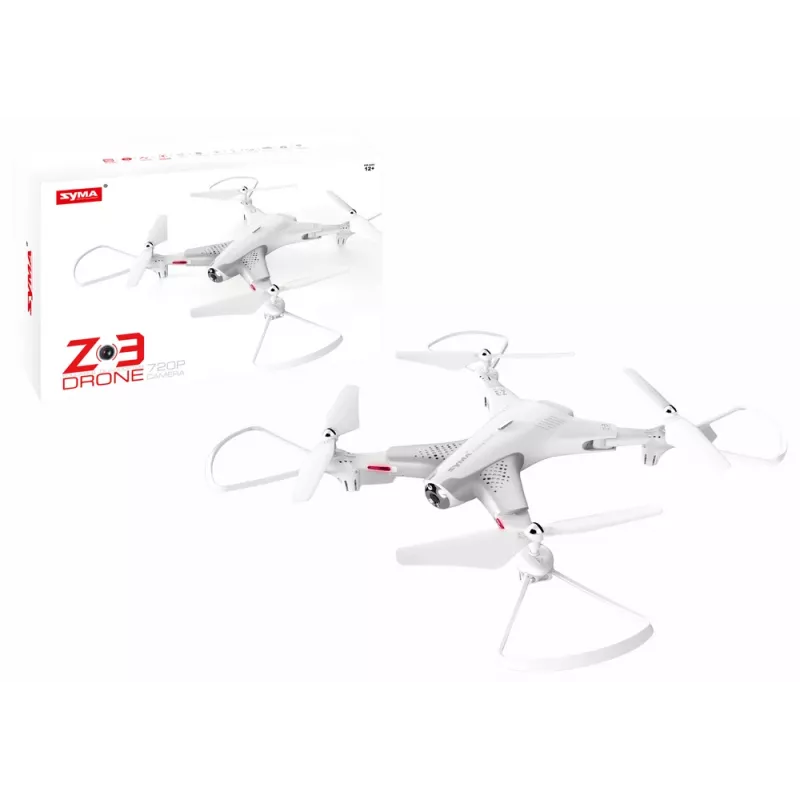LEAN TOYS RC Drone Z3 720P Camera White