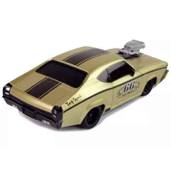 LEAN TOYS nuotoliniu valdymu sportinis automobilis Classic 1:20 Gold Pilot