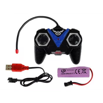 LEAN TOYS nuotolinio valdymo 1:18 žalias pikapas