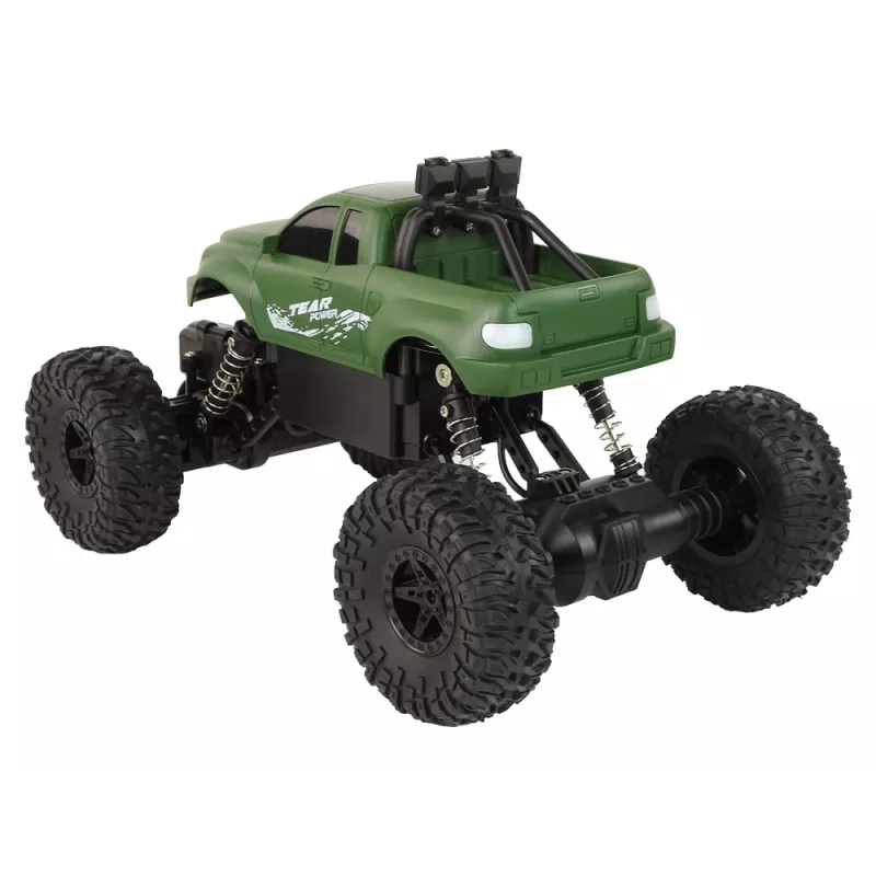 Valdomas automobilis LEAN TOYS R/C 2.4 GHz 1:18 Žalias