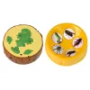 LEAN TOYS nuotolinio valdymo chameleonas su žalia šviesa 28 cm