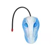 LEAN TOYS nuotolinio valdymo dinozauras su garo projektoriumi, rudas